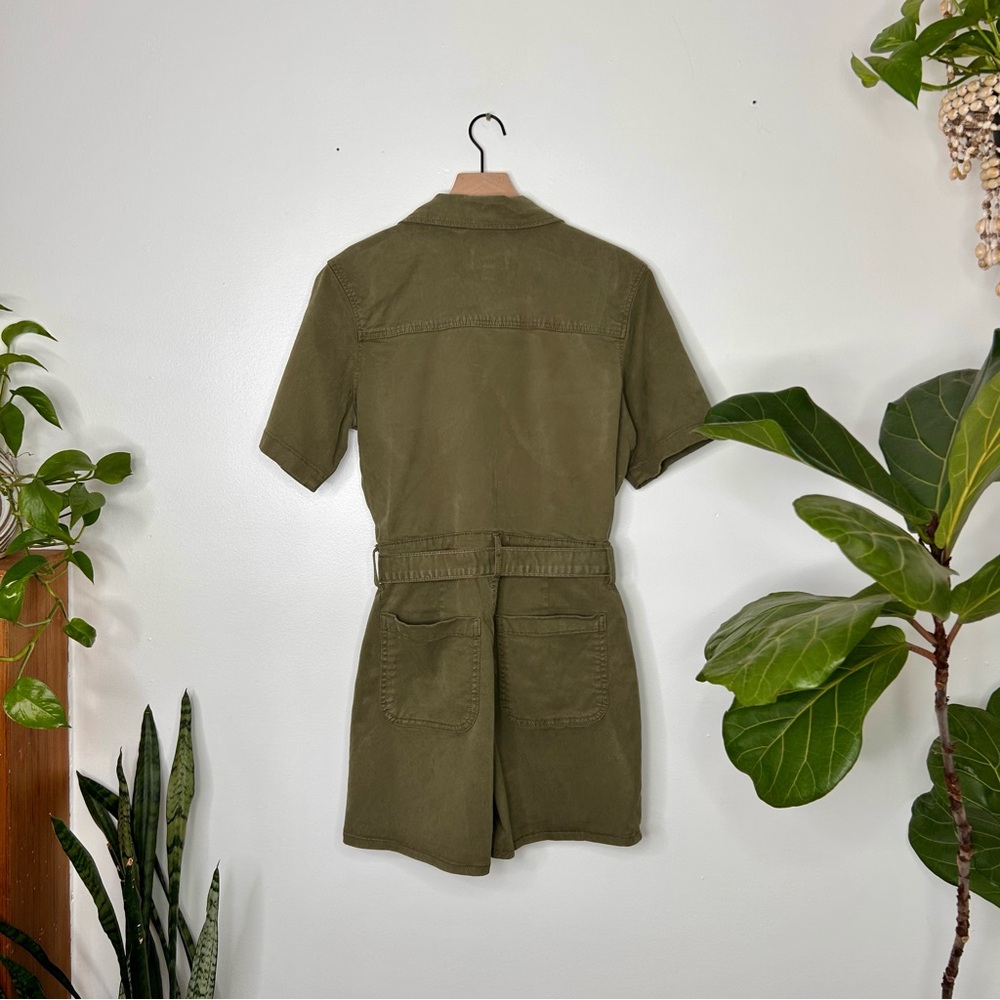 Universal Thread Khaki Belted Jumpsuit - Picture 8 of 8